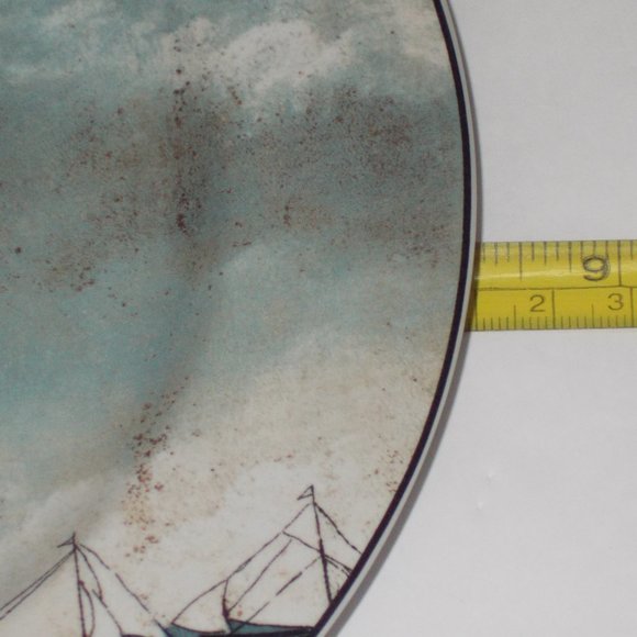 EUC, By The Sea vintage collectable plate by David Carter Brown - Picture 4 of 6